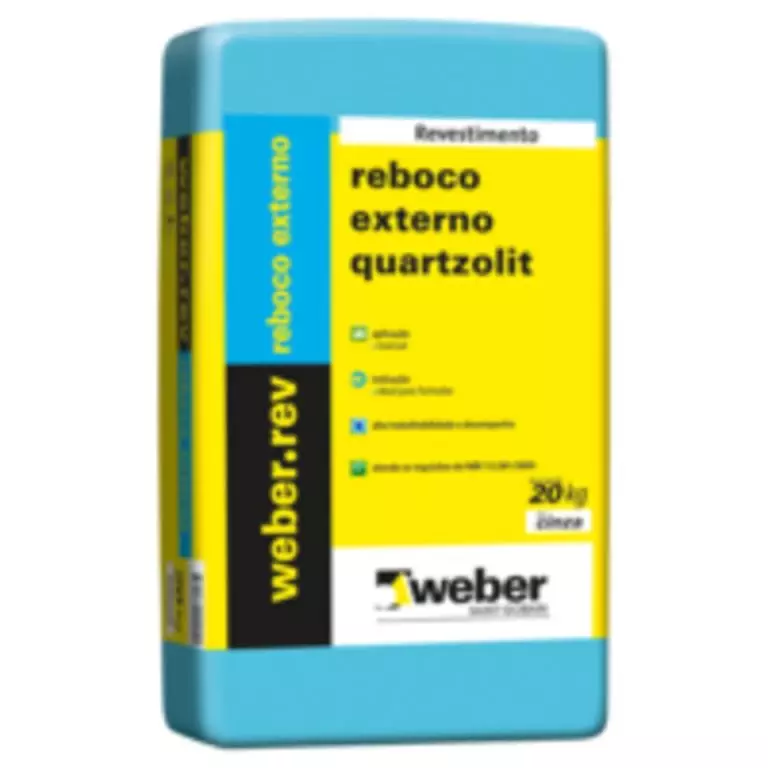 Reboco externo quartzolit